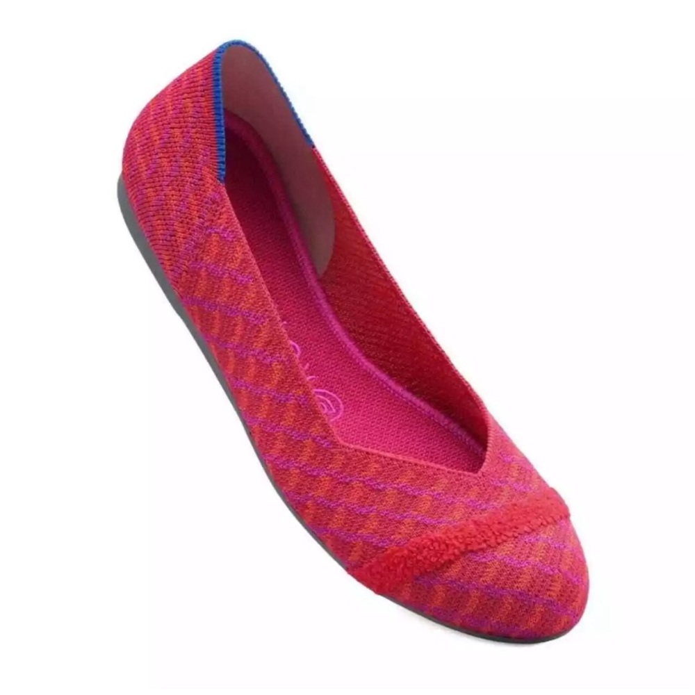 Rothy's Retired Pomegranate Ballet Flats